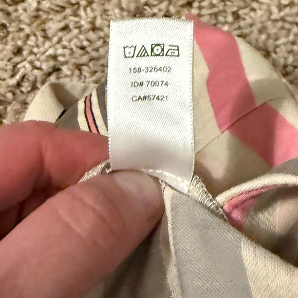 LOFT Striped Multicolor Shorts - Picture 4 of 5